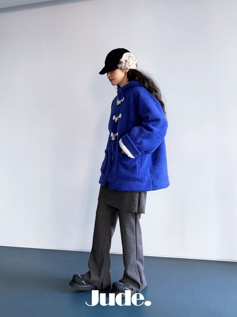 HEYJUDE韓國直郵㊣女裝新款真品職業推薦休閑熱賣中長款大衣HEYJUDE中長款大衣