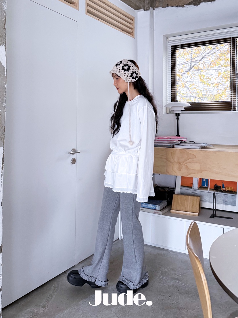 HEYJUDE東大門㊣實拍女士新款休閑時尚推薦25秋冬熱賣休閑褲HEYJUDE休閑褲