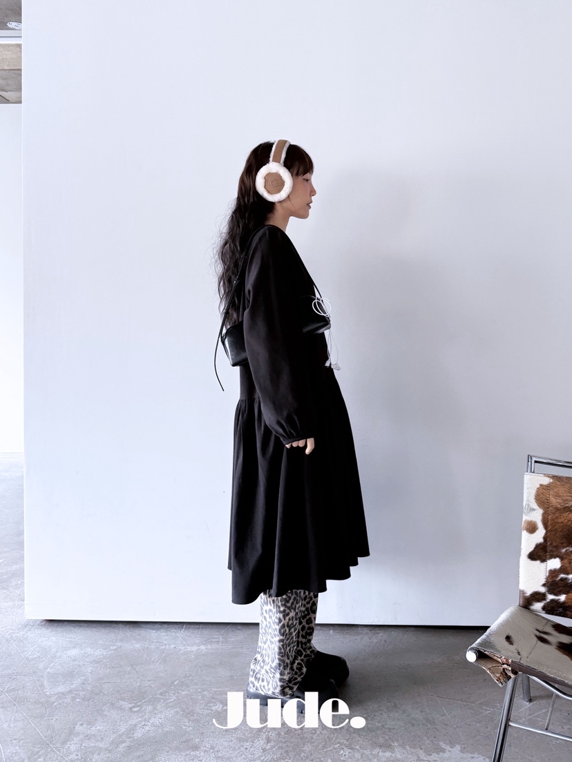 HEYJUDE東大門㊣直郵女裝新款推薦時尚25秋冬真品休閑連衣裙HEYJUDE連衣裙