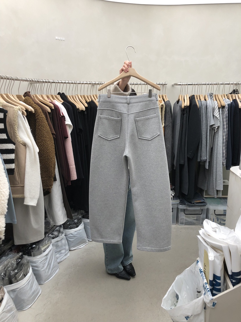 MURR東大門㊣實拍女裝新品25秋冬推薦休閑真品熱賣休閑褲加絨MURR休閑褲