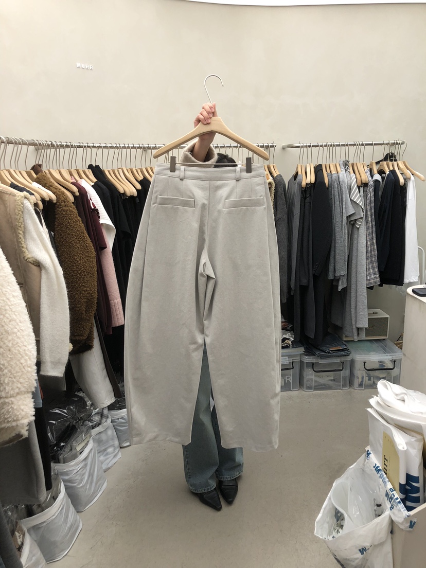 MURR東大門㊣實拍女裝新款時尚真品職業休閑推薦25秋冬休閑褲MURR休閑褲