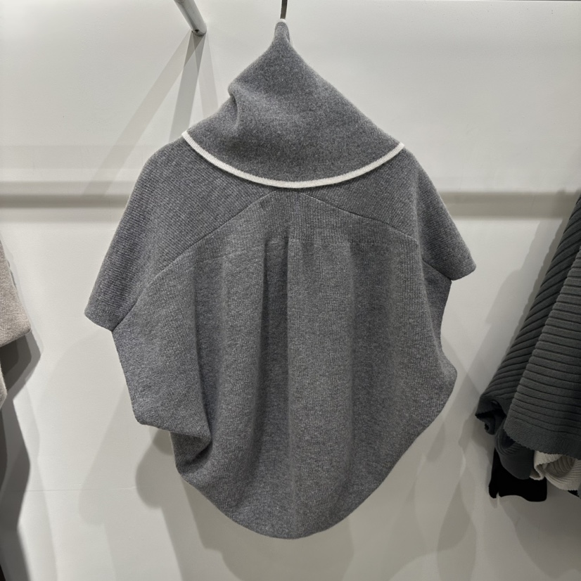 LAMINEDOR東大門㊣實拍女士新款25秋冬職業人氣針織衫含圍巾LA MINE DOR針織衫