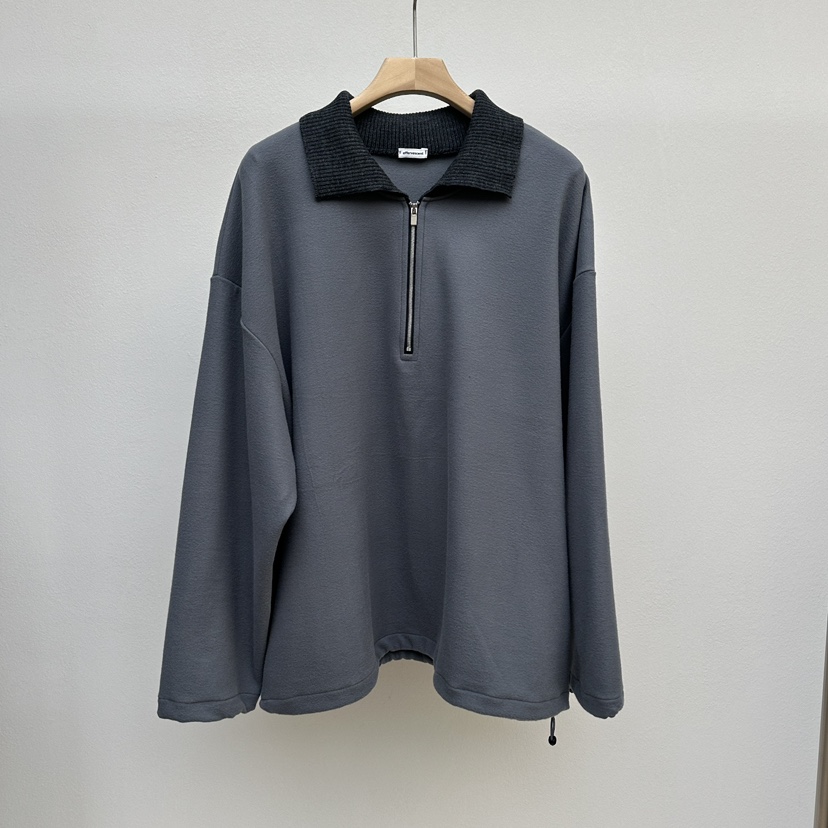 EFFERVESCENT韓國直郵㊣女士新款休閑25秋冬時尚人氣衛衣拉鏈evc/effervescent衛衣圖色1