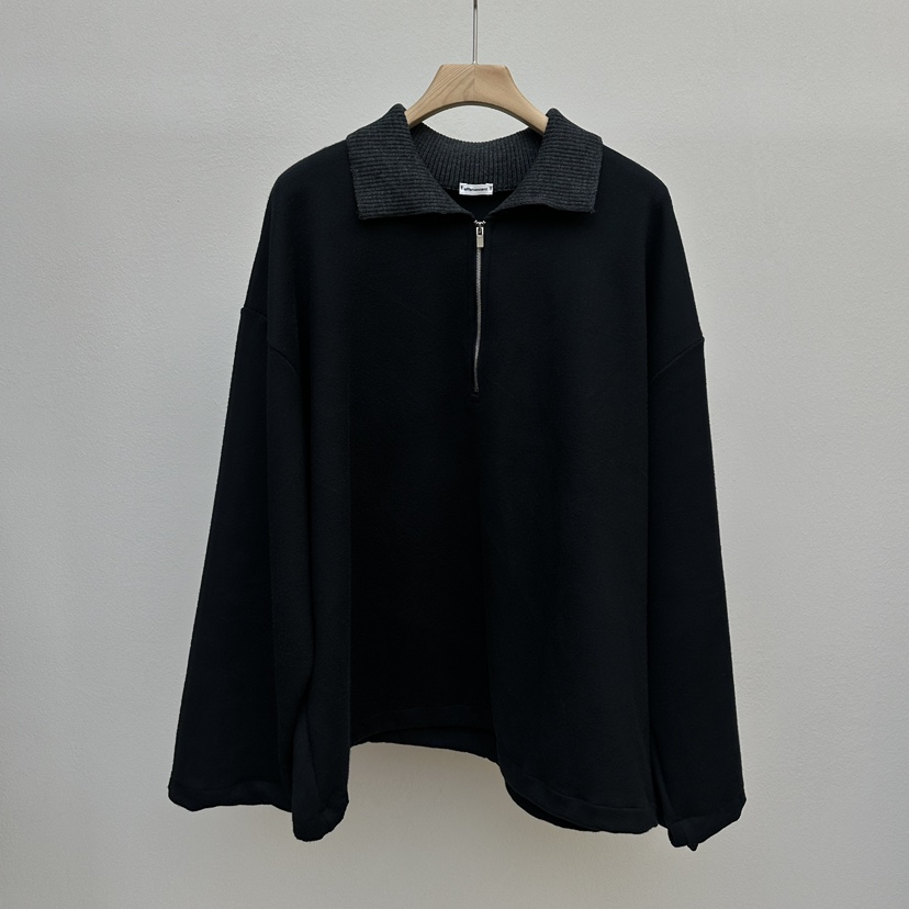 EFFERVESCENT韓國直郵㊣女士新款休閑25秋冬時尚人氣衛衣拉鏈evc/effervescent衛衣圖色2