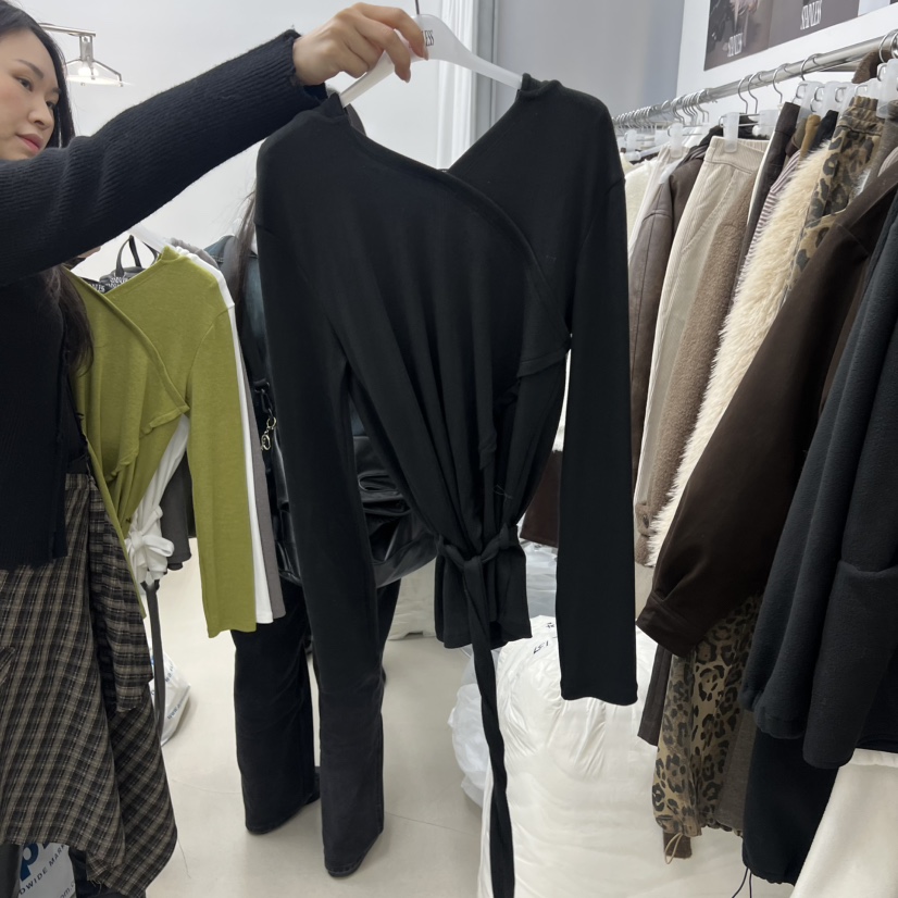 STAINLESS韓國直郵㊣女士新款休閑推薦25秋冬人氣長袖T恤連帽STAINLESS長袖T恤圖色4