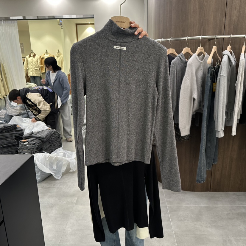 URBANSTORY/REMAKING韓國代購㊣女裝新品25秋冬時尚針織衫Remaking/URBANSTORY針織衫圖色2