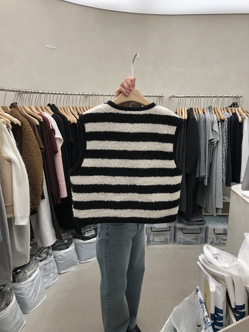 MURR韓國直郵㊣女裝新品休閑人氣職業時尚熱賣25秋冬推薦馬甲MURR馬甲