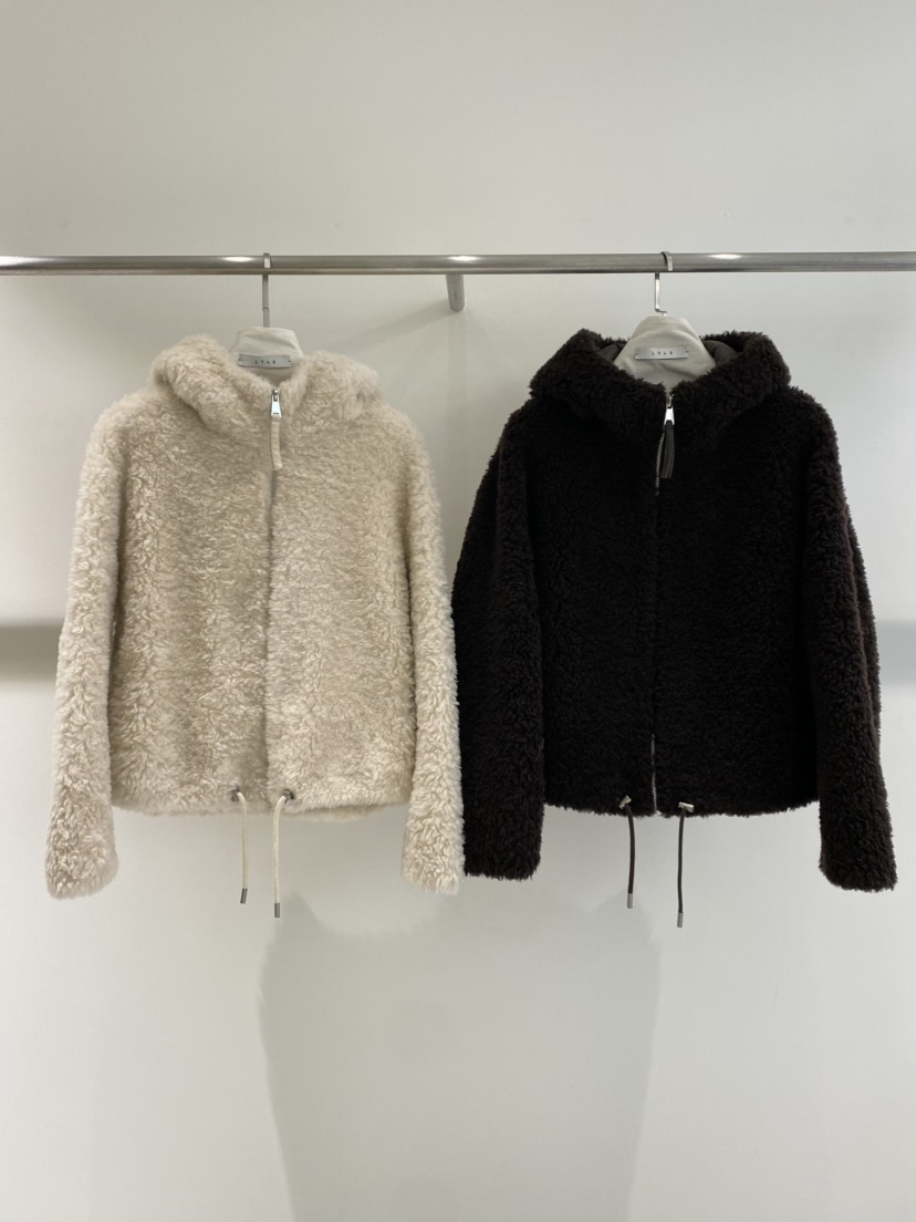 1968東大門㊣直郵女士新品職業時尚休閑25秋冬夾克羊毛連帽1968/YEOUYA夾克