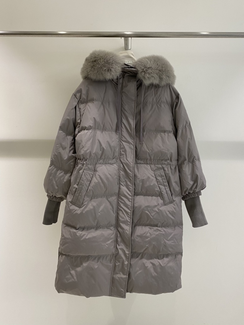 1968東大門㊣代購女裝新品25秋冬真品熱賣推薦長款羽絨服狐貍1968/YEOUYA長款羽絨服圖色2