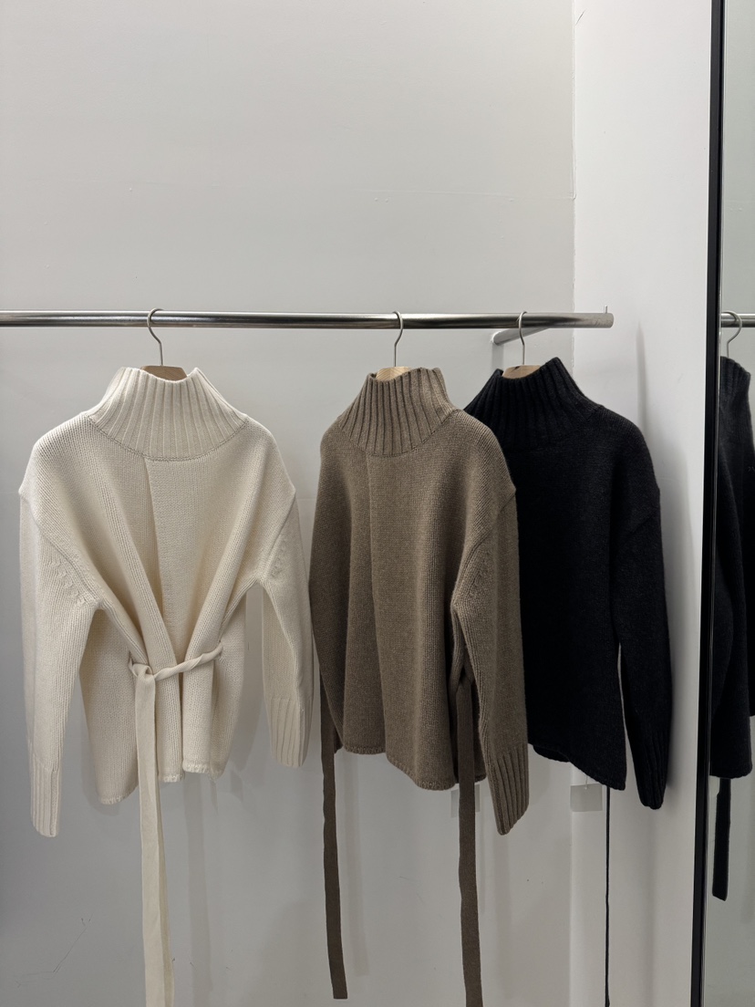 REGULARLY/PLACOR東大門㊣直郵女士新品人氣職業針織衫腰帶REGULARLY/PLACOR針織衫