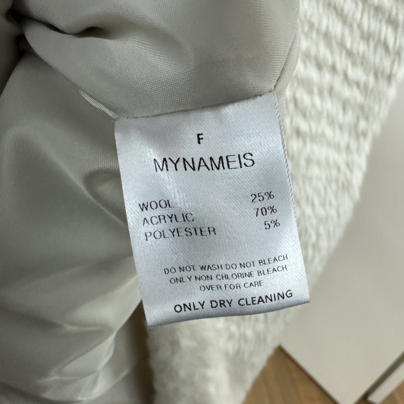 MYNAMEIS東大門㊣實拍女士新款推薦25秋冬職業休閑人氣馬甲MYNAMEIS馬甲