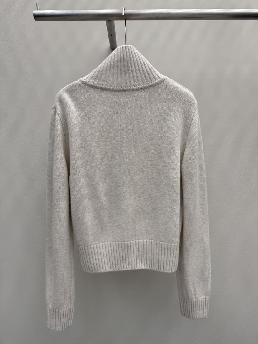 EOOB/LAMEREI韓國直郵㊣女裝新品25秋冬熱賣針織衫高領開衫EOOB/LAMEREI針織衫