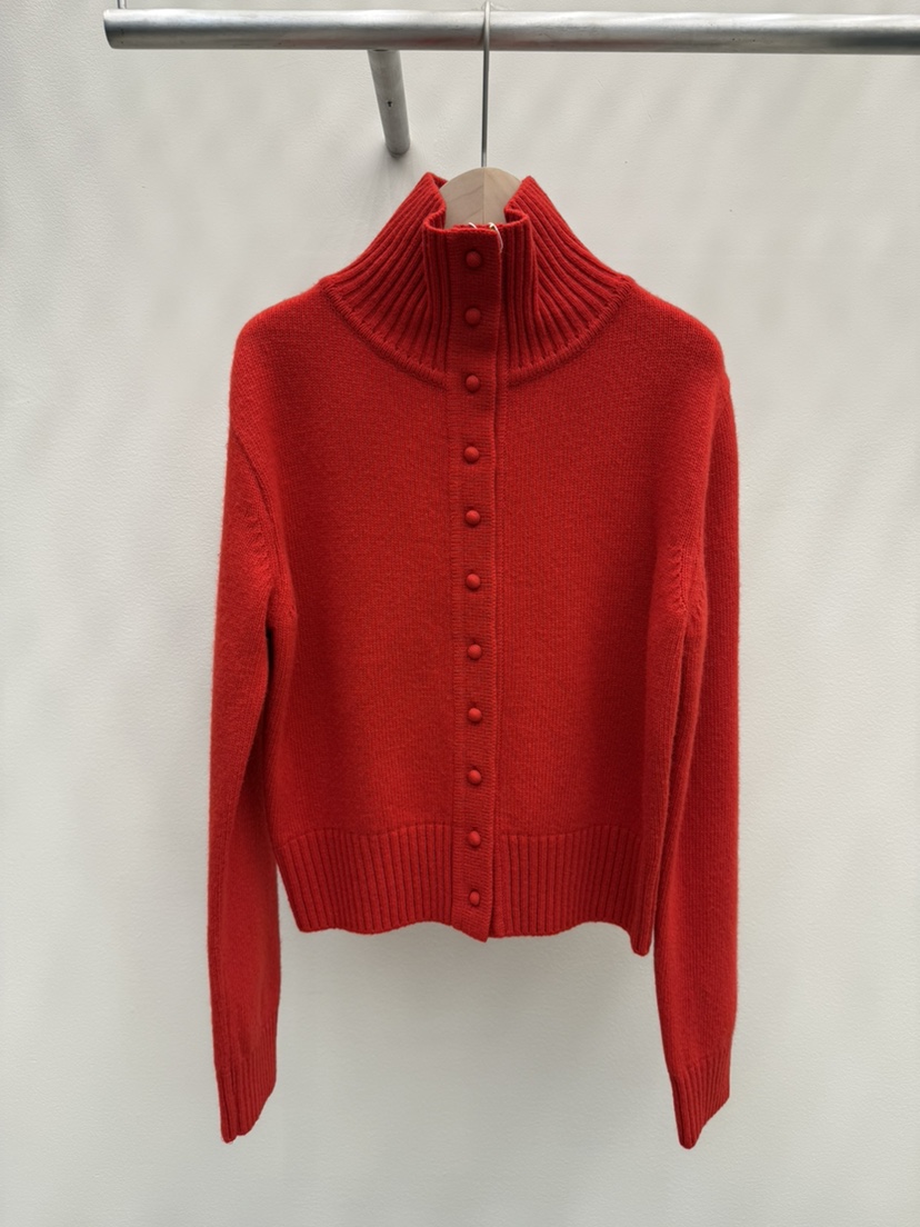 EOOB/LAMEREI韓國直郵㊣女裝新品25秋冬熱賣針織衫高領開衫EOOB/LAMEREI針織衫圖色4