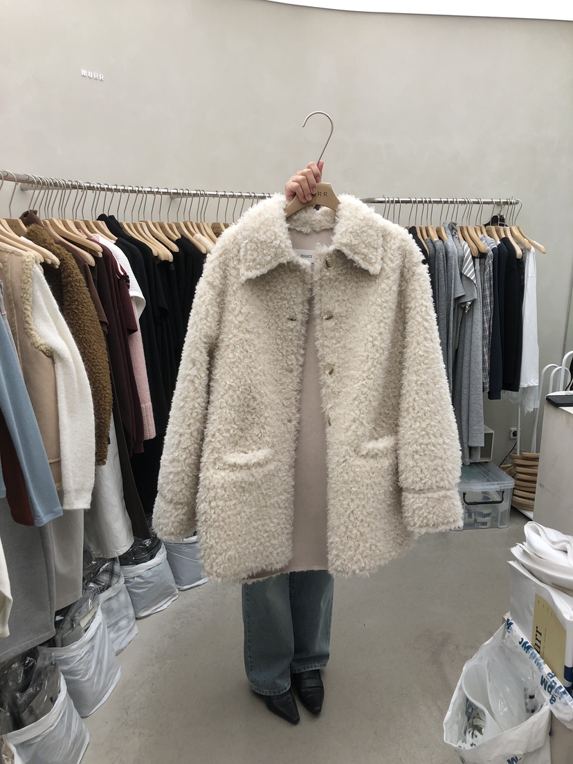 MURR韓國直郵㊣女裝新品時尚職業休閑25秋冬熱賣推薦真品夾克MURR夾克圖色3