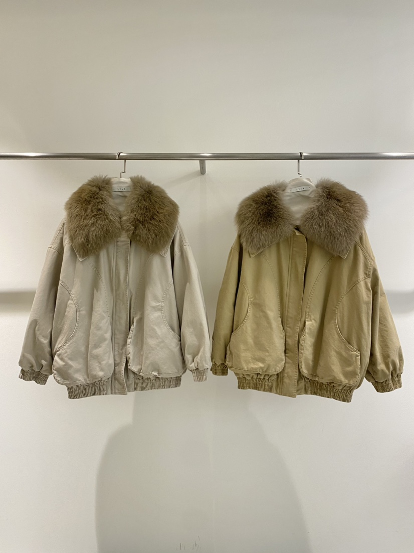 1968東大門㊣實拍女裝新款25秋冬推薦熱賣短款羽絨服狐貍棉1968/YEOUYA短款羽絨服