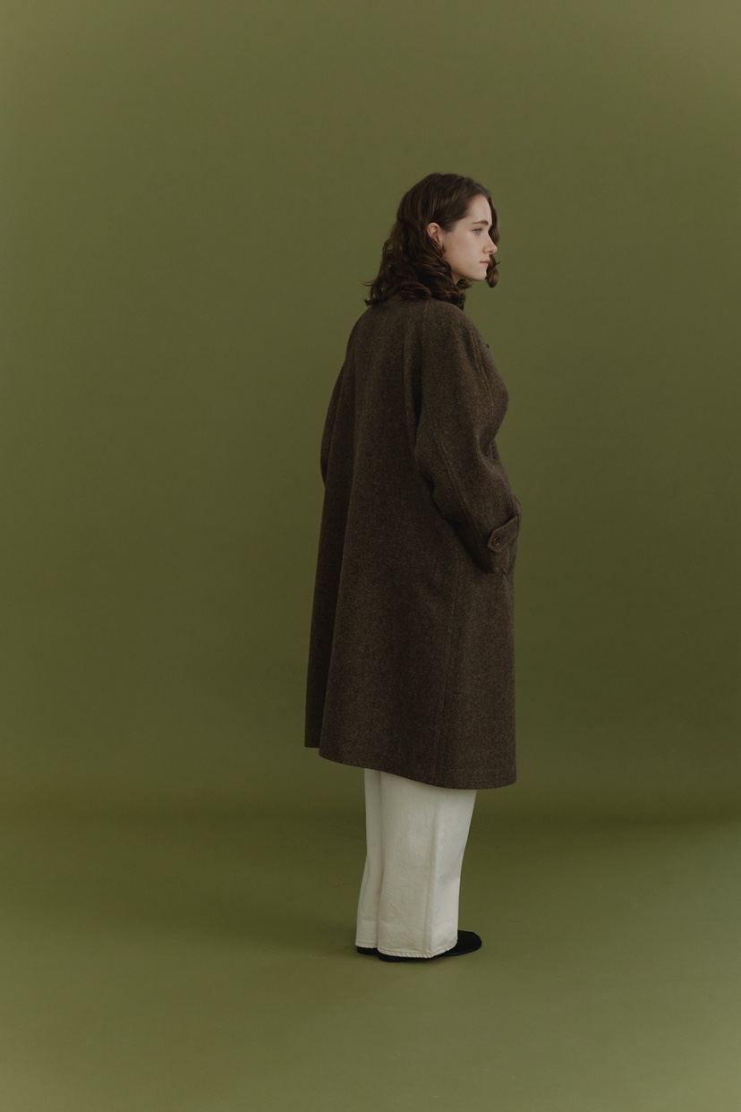 REGULARLY/PLACOR東大門㊣代購女裝新品25秋冬中長款大衣插肩REGULARLY/PLACOR中長款大衣