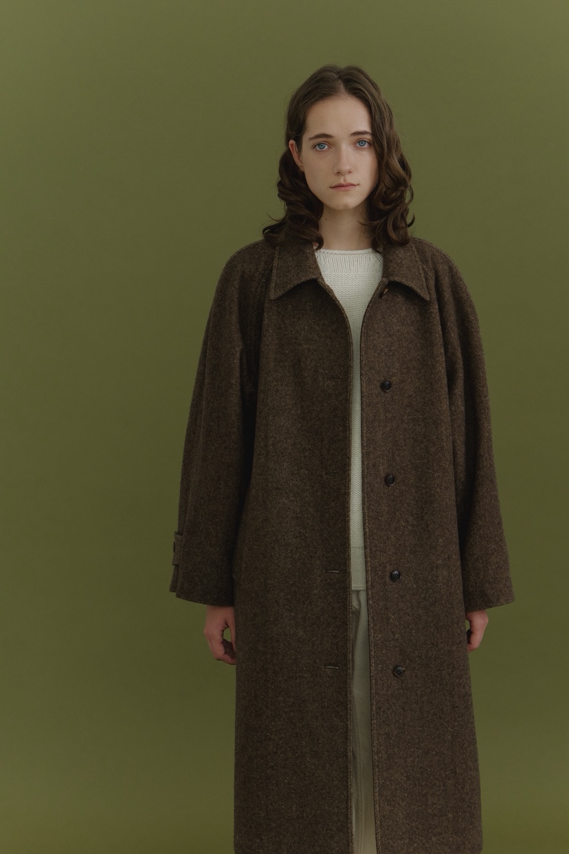 REGULARLY/PLACOR東大門㊣代購女裝新品25秋冬中長款大衣插肩REGULARLY/PLACOR中長款大衣