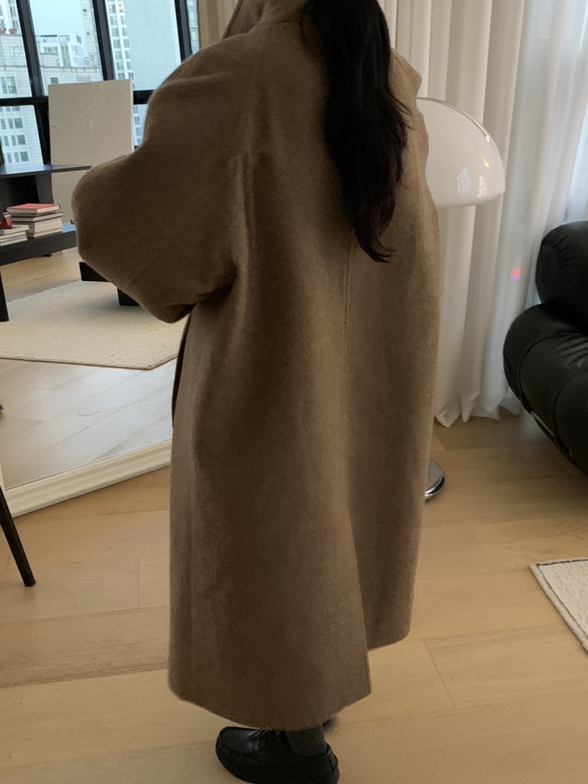 REGULARLY/PLACOR東大門㊣代購女裝新品25秋冬中長款大衣插肩REGULARLY/PLACOR中長款大衣