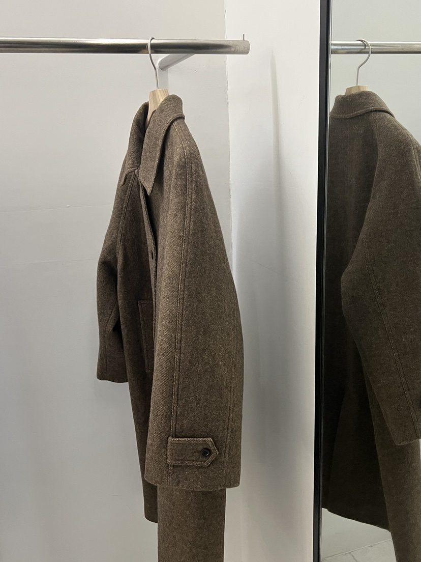 REGULARLY/PLACOR東大門㊣代購女裝新品25秋冬中長款大衣插肩REGULARLY/PLACOR中長款大衣