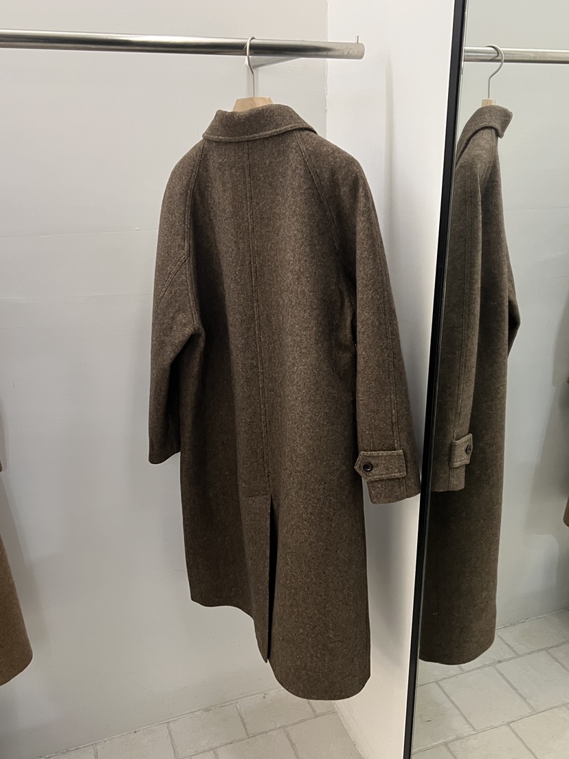 REGULARLY/PLACOR東大門㊣代購女裝新品25秋冬中長款大衣插肩REGULARLY/PLACOR中長款大衣