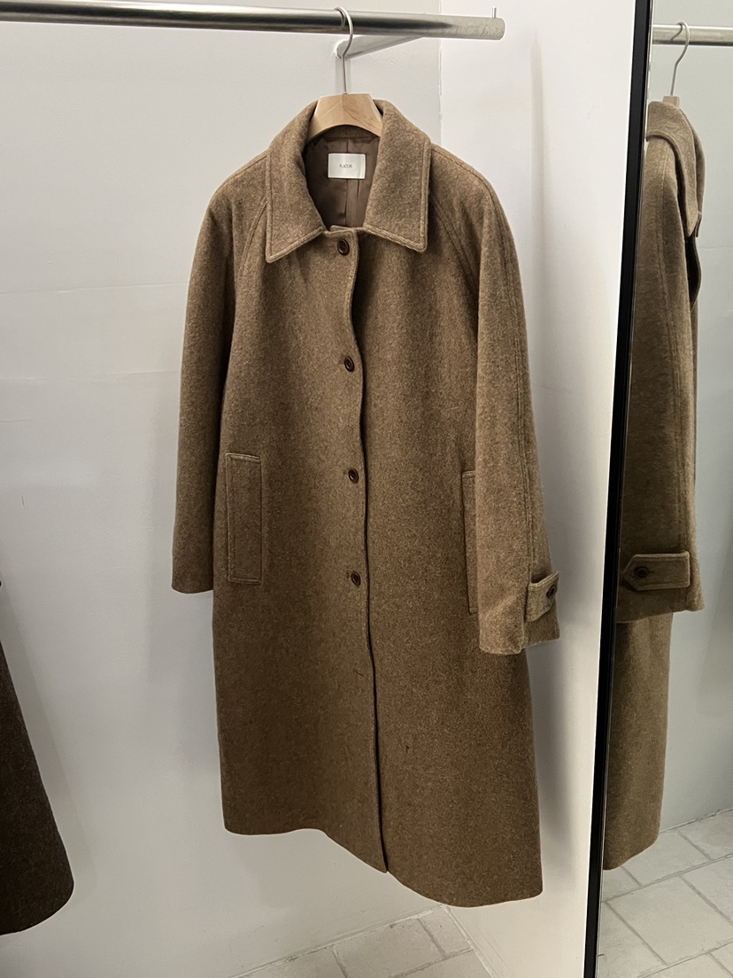 REGULARLY/PLACOR東大門㊣代購女裝新品25秋冬中長款大衣插肩REGULARLY/PLACOR中長款大衣圖色2