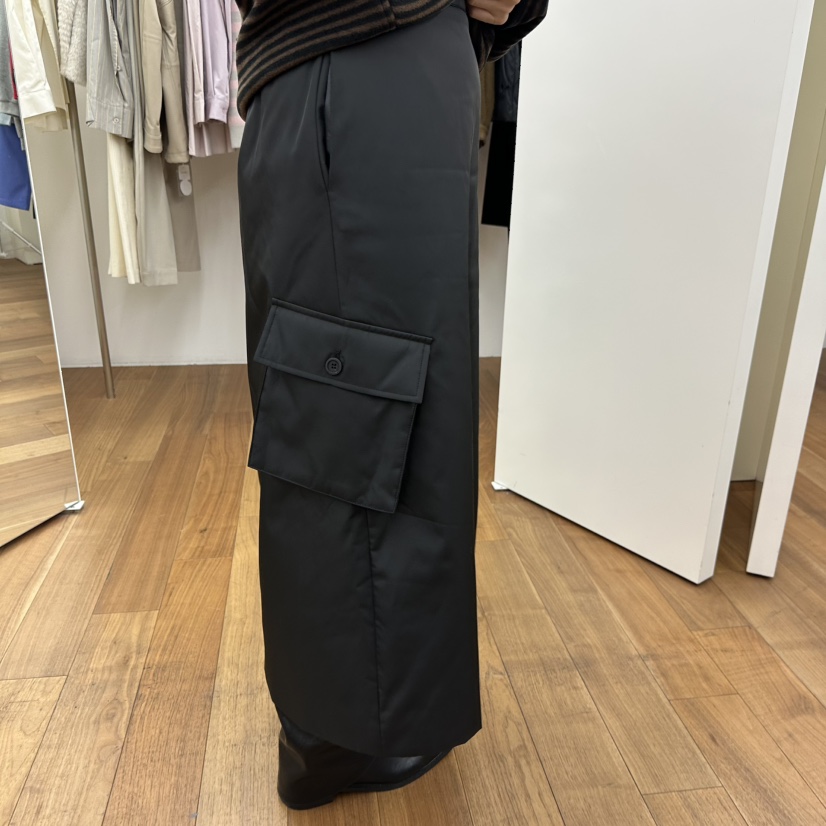 MYNAMEIS東大門㊣實拍女裝新品休閑人氣真品25秋冬長裙填充SKMYNAMEIS長裙