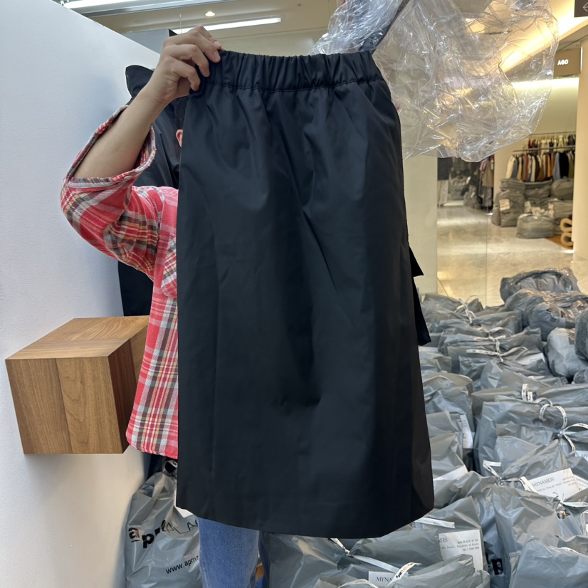 MYNAMEIS東大門㊣實拍女裝新品休閑人氣真品25秋冬長裙填充SKMYNAMEIS長裙