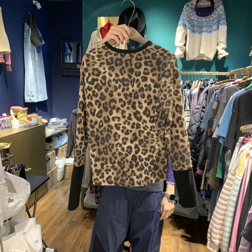 MERCI LINDA韓國代購㊣女裝新款時尚熱賣25秋冬休閑長袖T恤MERCI LINDA長袖T恤