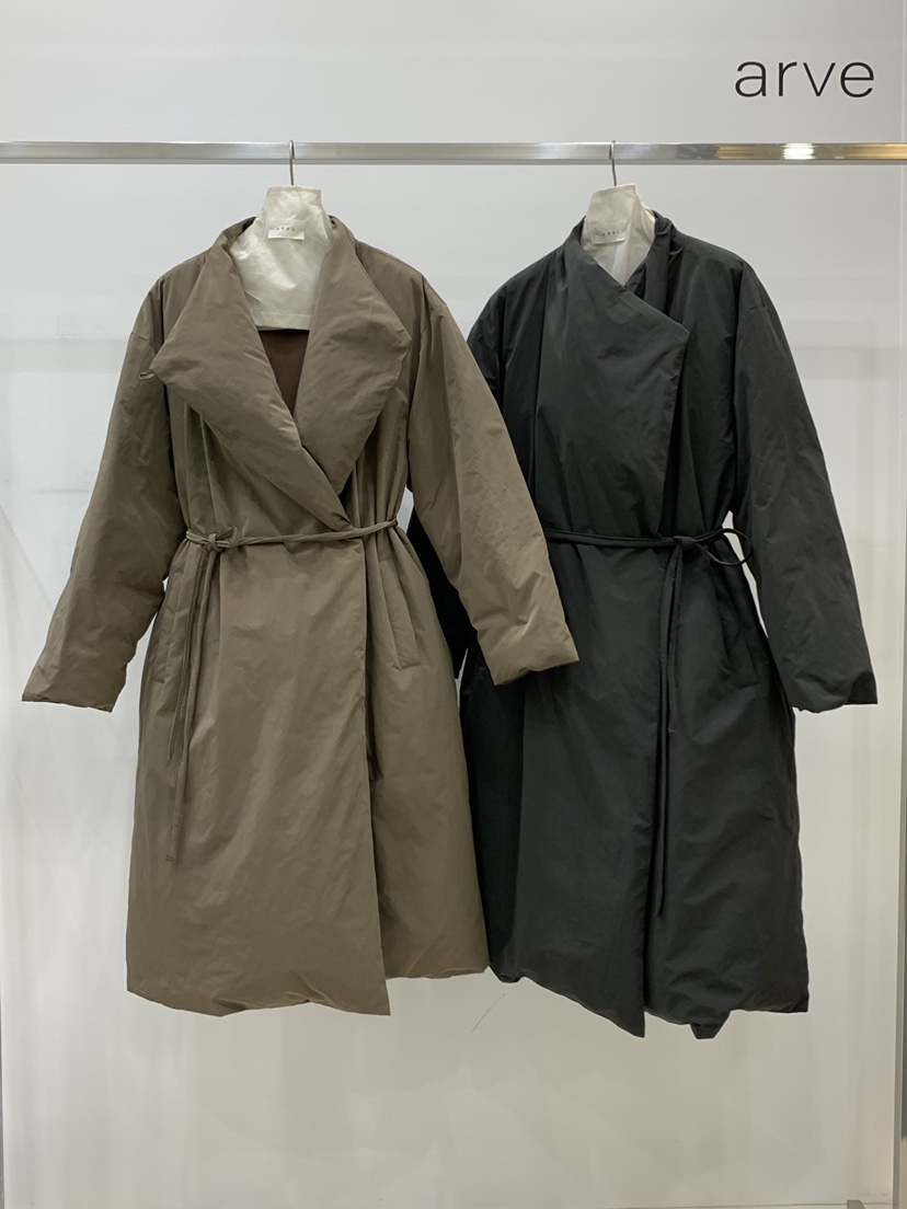 ARVE東大門㊣實拍女裝新品推薦人氣真品熱賣長款羽絨服含腰繩ARVE長款羽絨服