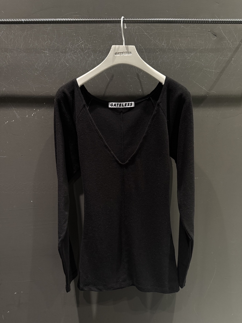 GATELESS韓國直郵㊣女裝新品推薦真品熱賣休閑25秋冬長袖T恤GATELESS長袖T恤圖色2