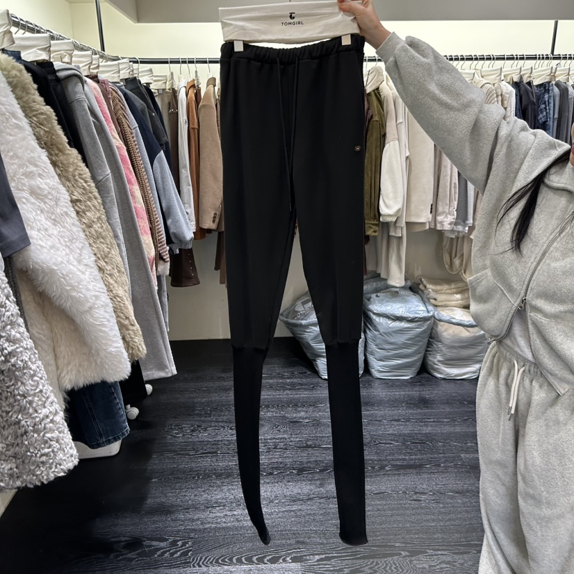 TOMGIRL東大門㊣代購女裝新款熱賣時尚真品推薦職業25秋冬休閑褲TOMGIRL休閑褲圖色2