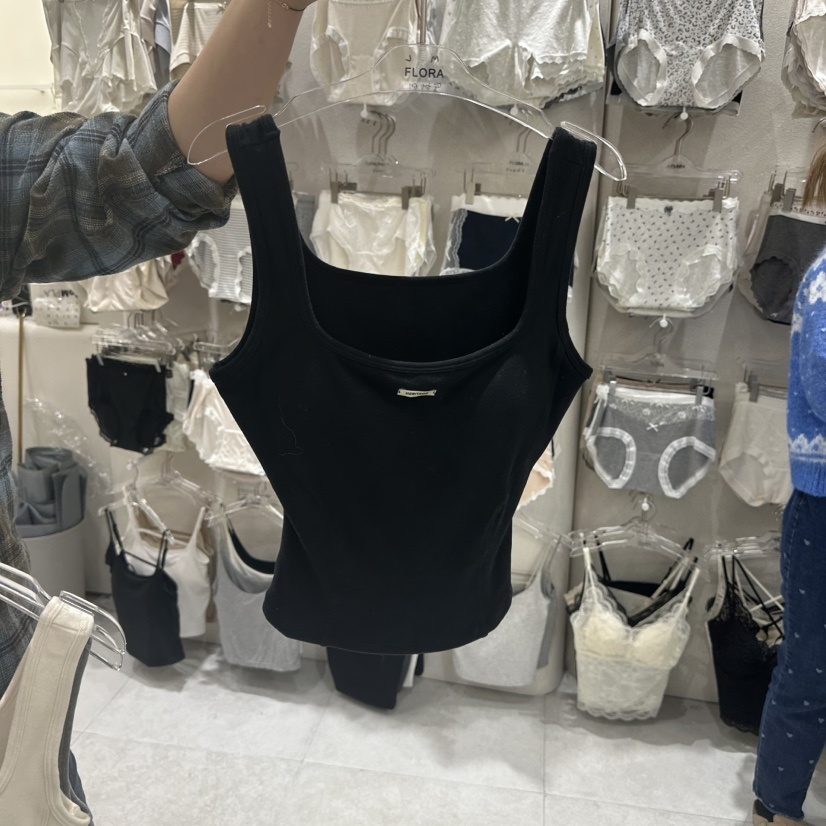 FLORAL-P東大門㊣直郵女裝新款真品25秋冬人氣熱賣吊帶背心FLORAL-P吊帶/背心圖色2