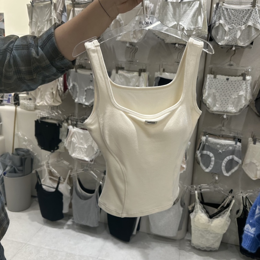 FLORAL-P東大門㊣直郵女裝新款真品25秋冬人氣熱賣吊帶背心FLORAL-P吊帶/背心圖色3