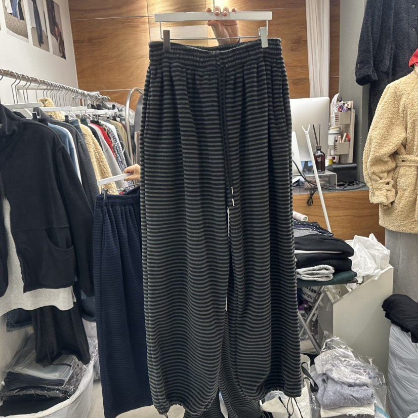 BEAMING SEOUL韓國直郵㊣女裝新款休閑時尚人氣推薦休閑褲BEAMING SEOUL休閑褲圖色2墨色