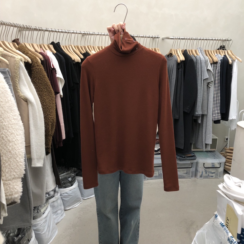 MURR東大門㊣直郵女士新款休閑25秋冬職業人氣推薦熱賣長袖T恤MURR長袖T恤圖色3