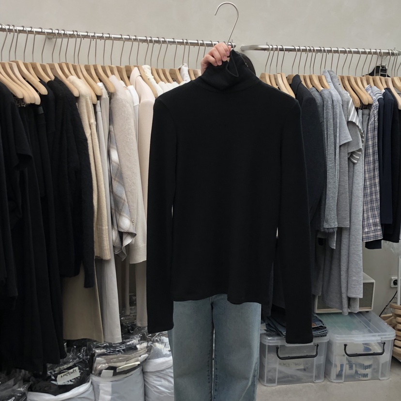 MURR東大門㊣直郵女士新款休閑25秋冬職業人氣推薦熱賣長袖T恤MURR長袖T恤圖色4