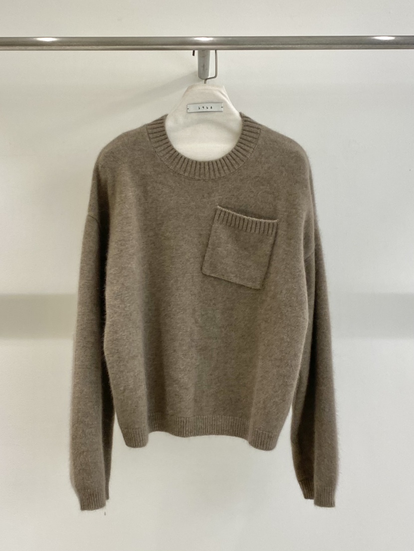1968韓國代購㊣女裝新品25秋冬真品時尚職業人氣針織衫口袋1968/YEOUYA針織衫圖色2