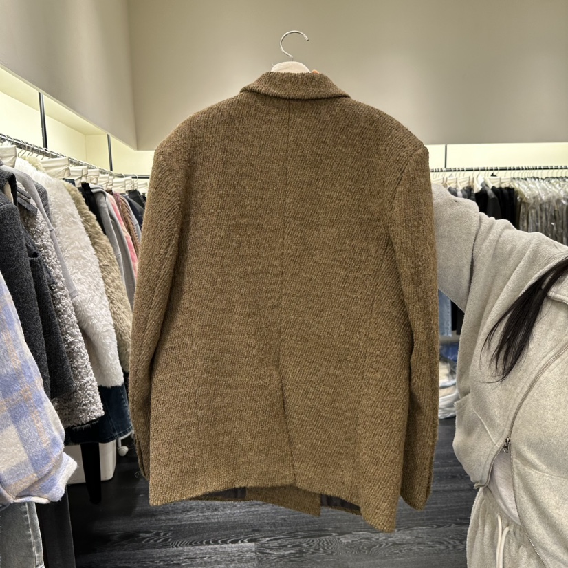 TOMGIRL東大門㊣實拍女裝新款真品時尚25秋冬職業推薦休閑夾克TOMGIRL夾克