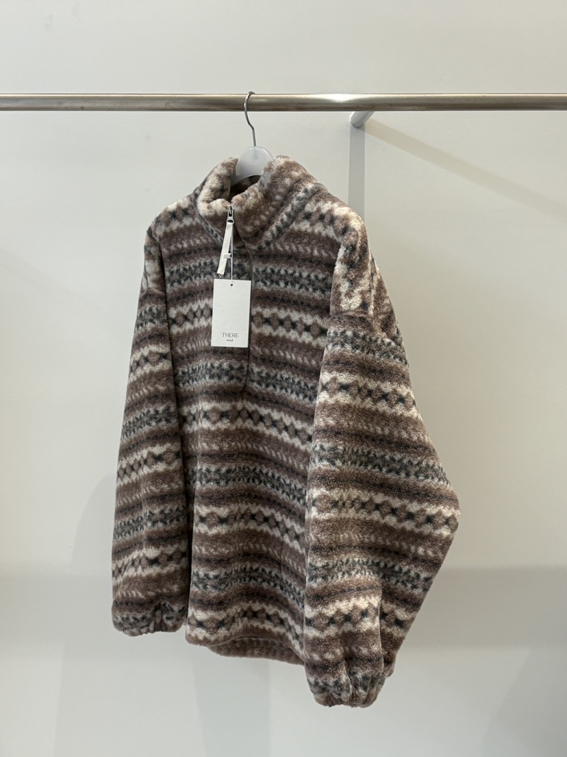 THERE東大門㊣代購女士新品休閑人氣推薦時尚25秋冬衛衣羊毛THERE衛衣圖色2