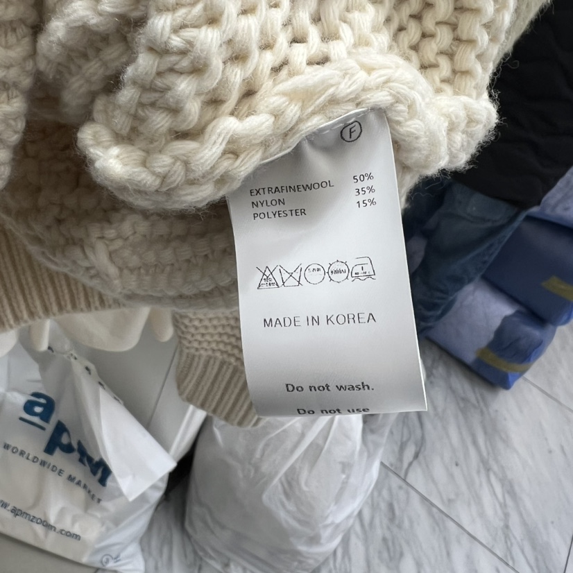 THE SECOND GROW韓國代購㊣女士新款推薦熱賣毛衣麻花針織THE SECOND GROW毛衣