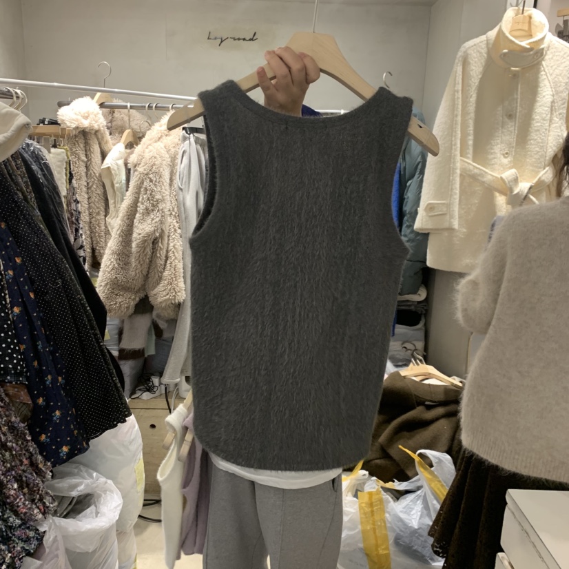 LOGROAD韓國直郵㊣女裝新款25秋冬時尚職業推薦熱賣吊帶背心LOG ROAD吊帶/背心