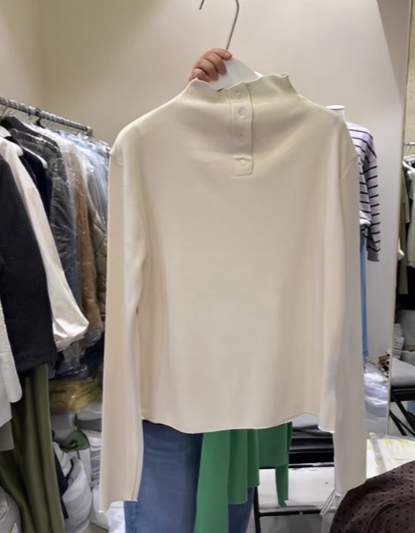 REFLAT東大門㊣實拍女裝新品時尚推薦人氣休閑真品職業長袖T恤REFLAT長袖T恤圖色5