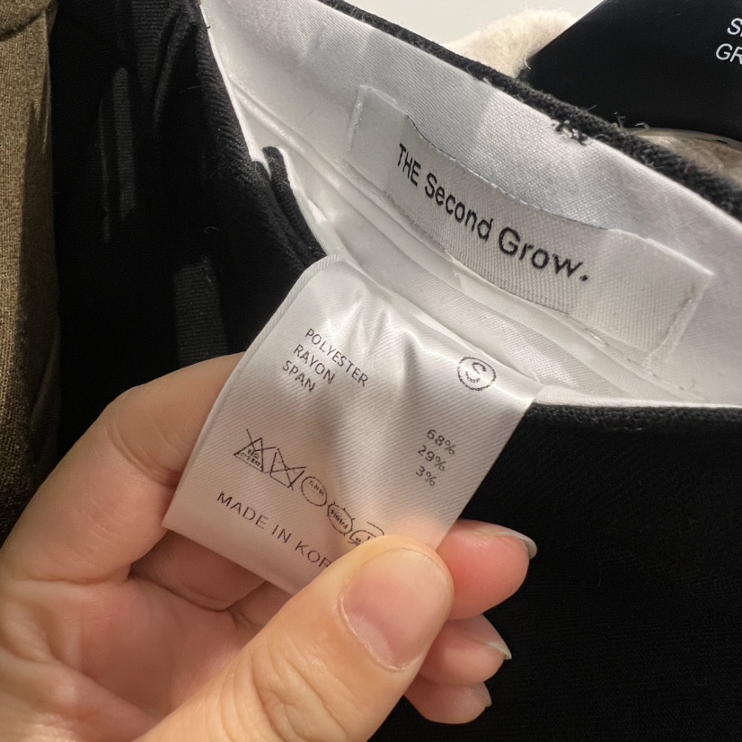 THE SECOND GROW東大門㊣直郵女士新款推薦真品休閑休閑褲THE SECOND GROW休閑褲