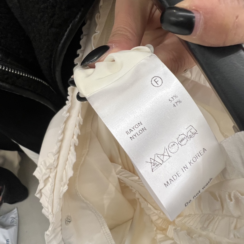 THE SECOND GROW東大門㊣直郵女裝新品人氣休閑連衣裙荷葉邊THE SECOND GROW連衣裙