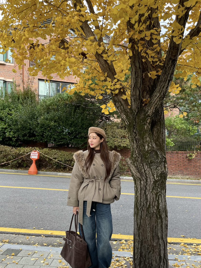 JOURNEY韓國代購㊣女裝新品真品25秋冬推薦熱賣時尚夾克皮草JOURNEY夾克