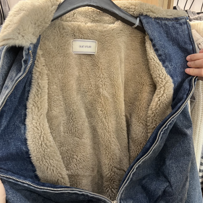 OBJET東大門㊣實拍女士新款熱賣人氣推薦時尚職業真品休閑夾克love us u/OBJET夾克