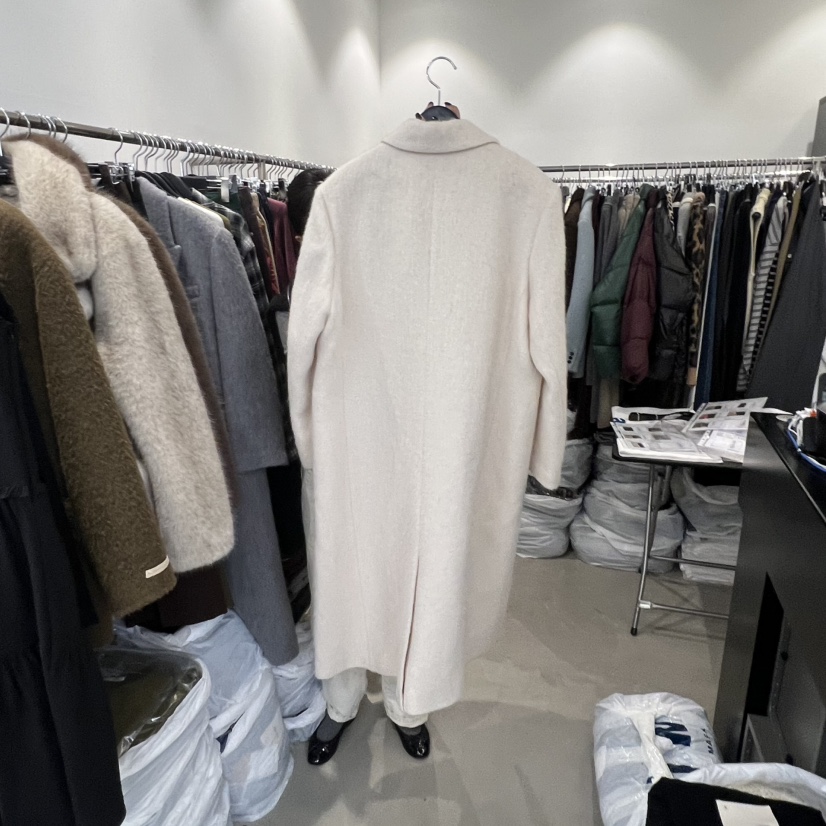 THE SECOND GROW東大門㊣實拍女裝新品25秋冬推薦中長款大衣THE SECOND GROW中長款大衣