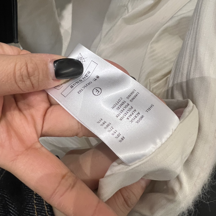 THE SECOND GROW東大門㊣實拍女裝新品25秋冬推薦中長款大衣THE SECOND GROW中長款大衣