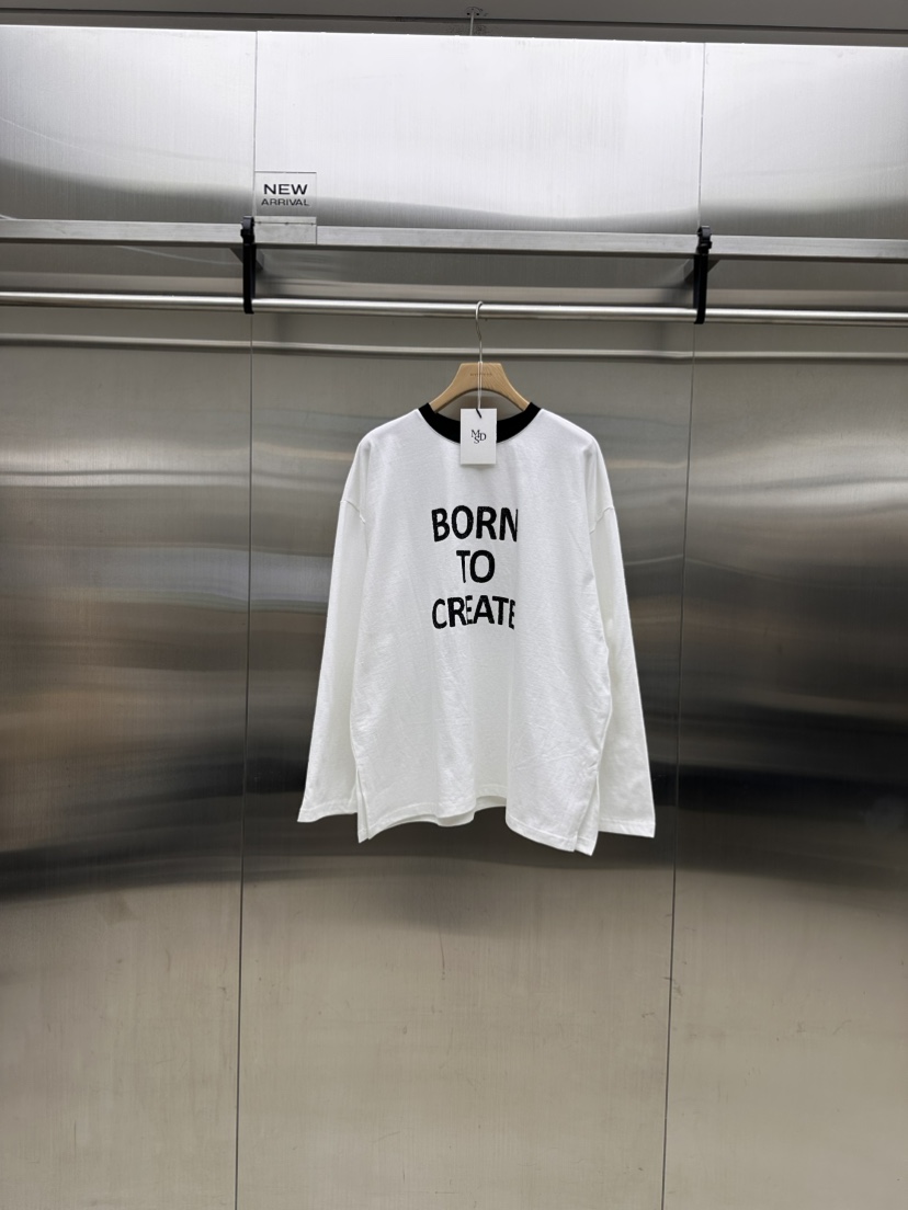 MYDRESS韓國直郵㊣女裝新款休閑熱賣人氣推薦25秋冬長袖T恤MYDRESS長袖T恤圖色2黑色