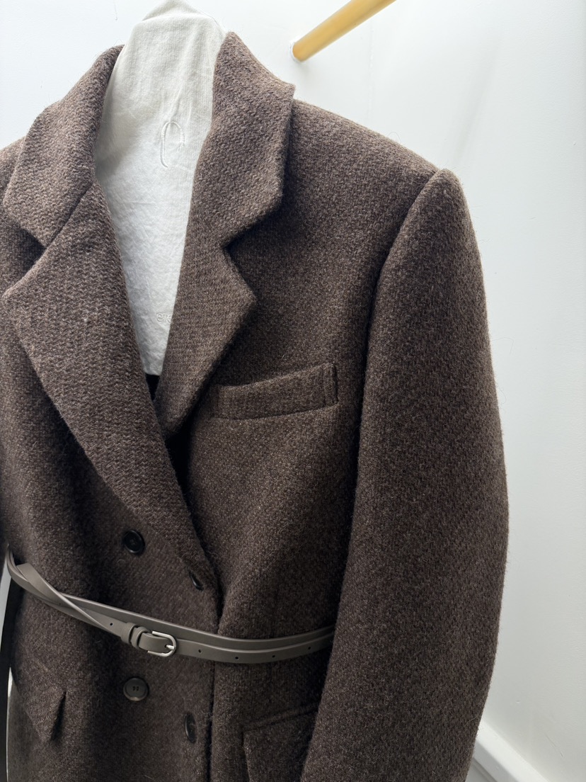 ETER東大門㊣直郵女裝新品職業時尚熱賣推薦長款風衣含腰帶eter/VERSO長款風衣